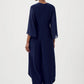 Formal Ruched V-neck Jumpsuit