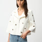 Collared Zipper Casual Jacket