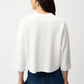 V-neck Chic Button Closure Top