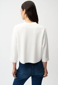 V-neck Chic Button Closure Top