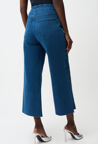 High-waisted Cropped Jeans