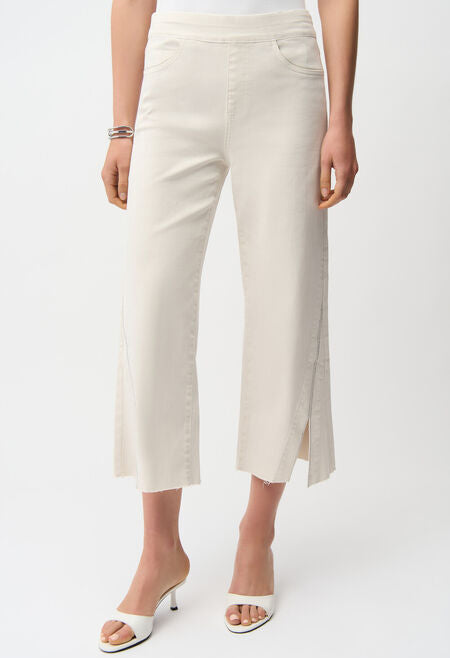 Cropped Mid-rise Trousers