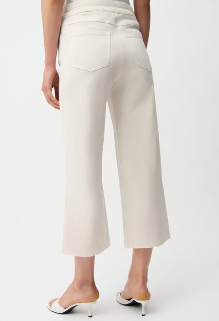 Cropped Mid-rise Trousers