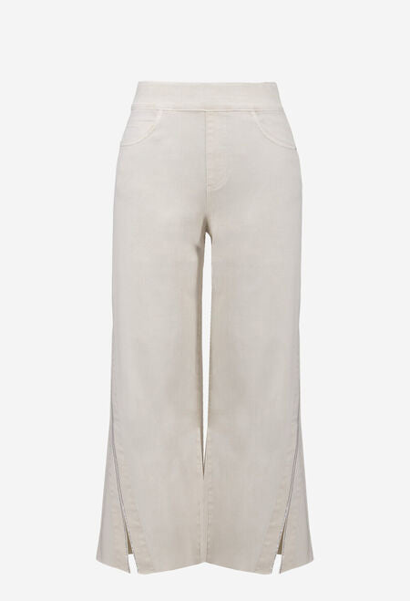 Cropped Mid-rise Trousers