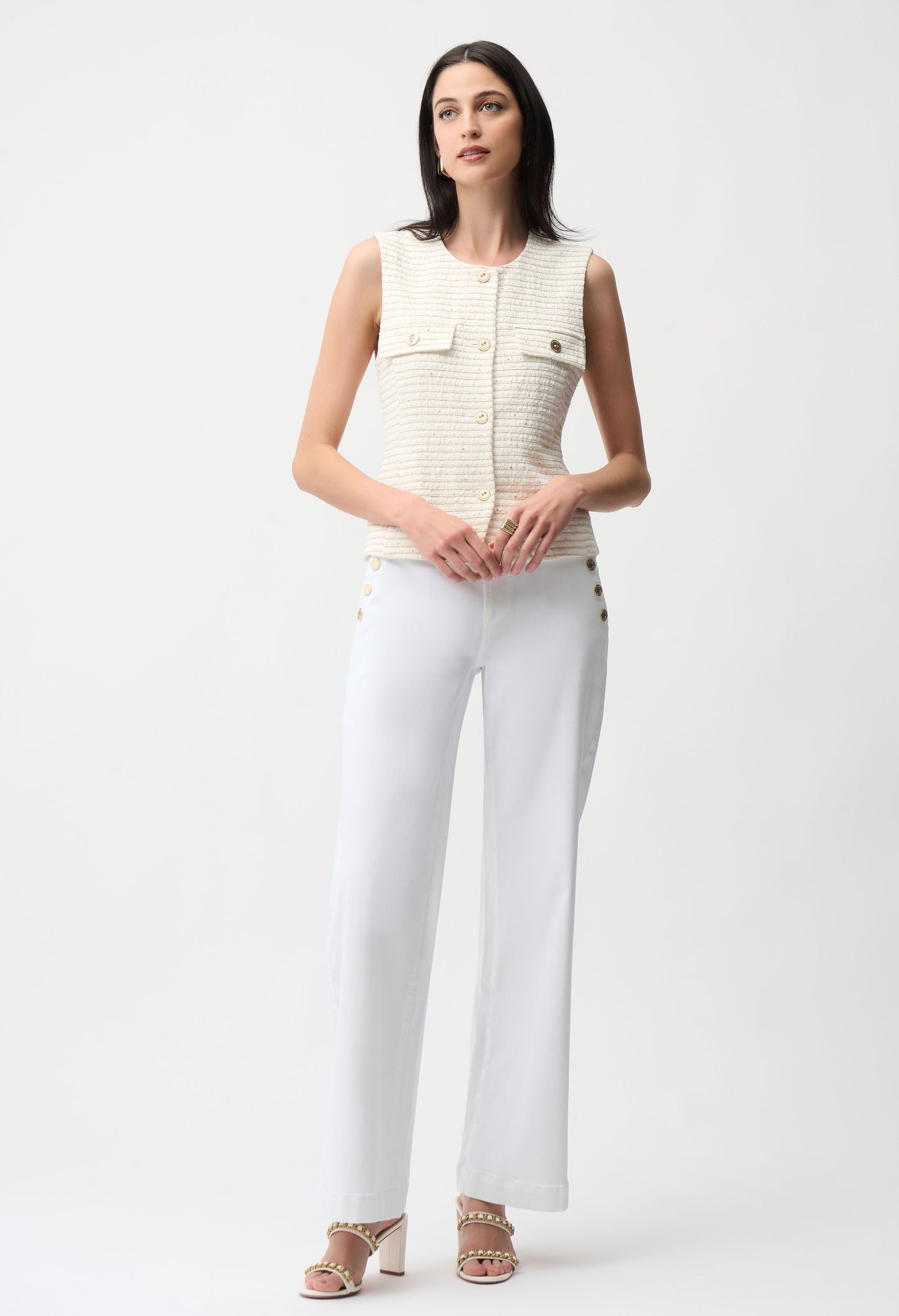 High-waisted Flare Jeans