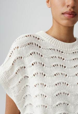 Pydra Summery knitted top