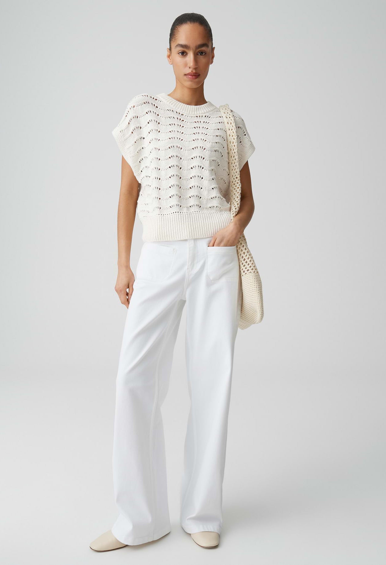 Pydra Summery knitted top