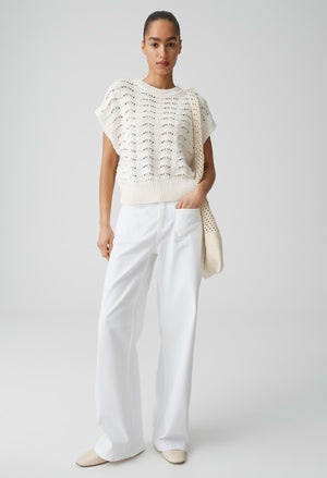 Pydra Summery knitted top