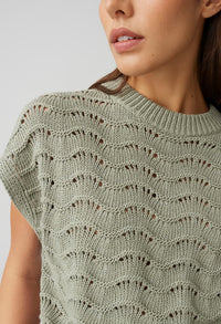 Pydra Summery knitted top