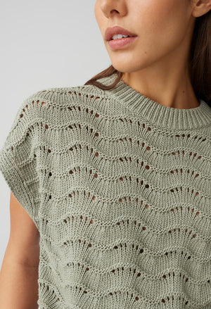 Pydra Summery knitted top
