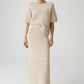 Renisa Breath Long pencil skirt