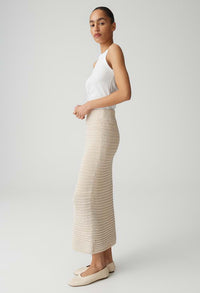 Renisa Breath Long pencil skirt