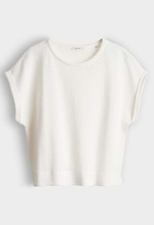 Sishell Honeycomb Knit Top