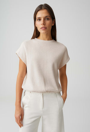 Ginte Ribbed Knit Vest