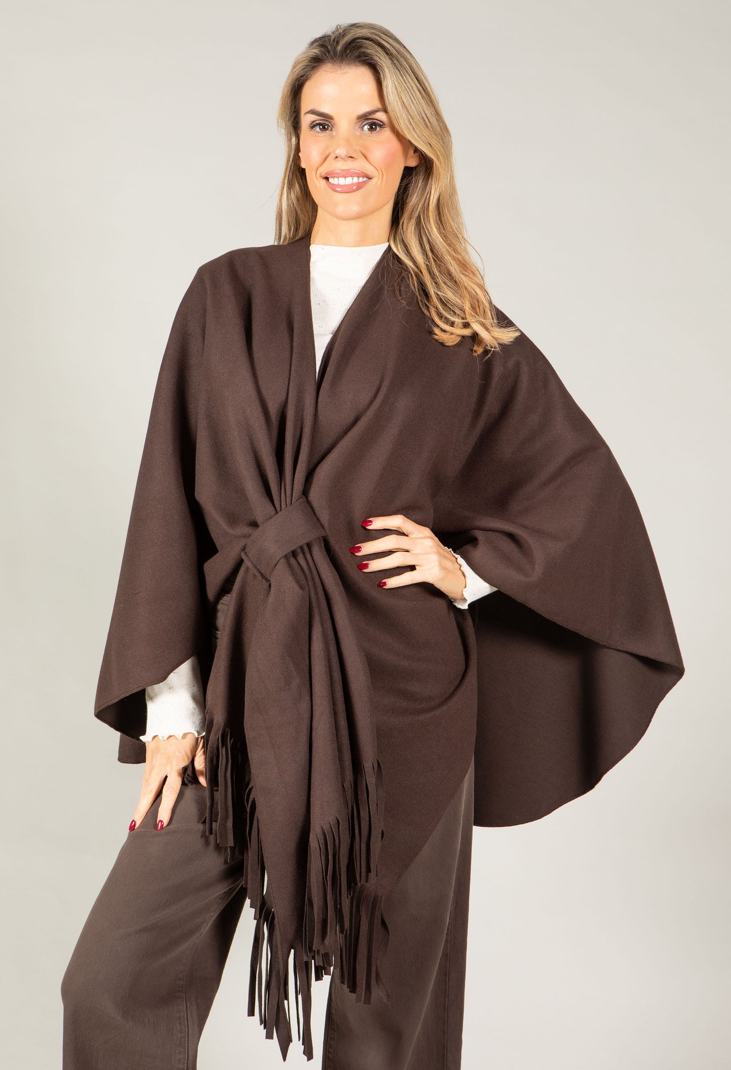 Wrap Cape Jacket