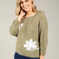 Estelle Winter Flower Knit Jumper