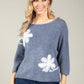 Estelle Winter Flower Knit Jumper