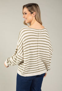 Hazel Striped Knit Jumper