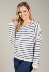 Hazel Striped Knit Jumper