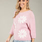 Mary Floral Knit Jumper