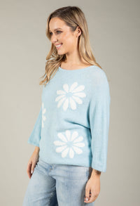Mary Floral Knit Jumper