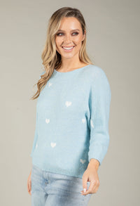 Valarie Love Heart Knit Jumper