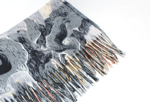 Abstract Rose Scarf