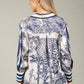 Satin Touch Animal Print Blouse