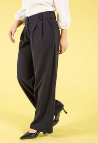 Wide Leg City Trousers