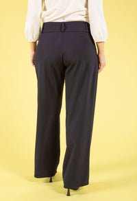 Wide Leg City Trousers