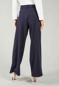 Wide Leg City Trousers