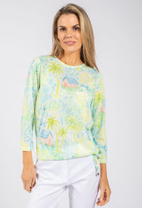 Mandarin Fine Knit Top