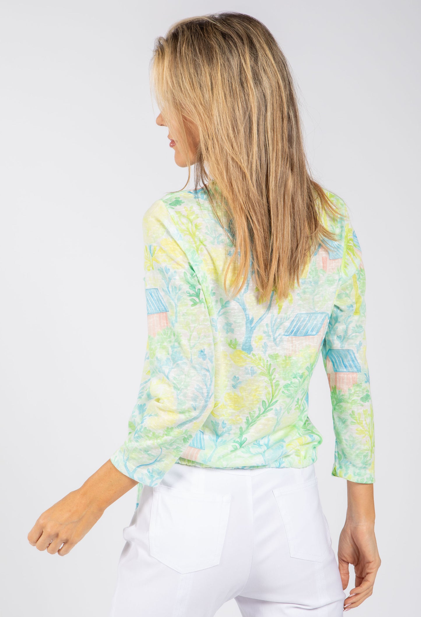 Mandarin Fine Knit Top