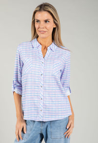 Mado Soft Check Blouse