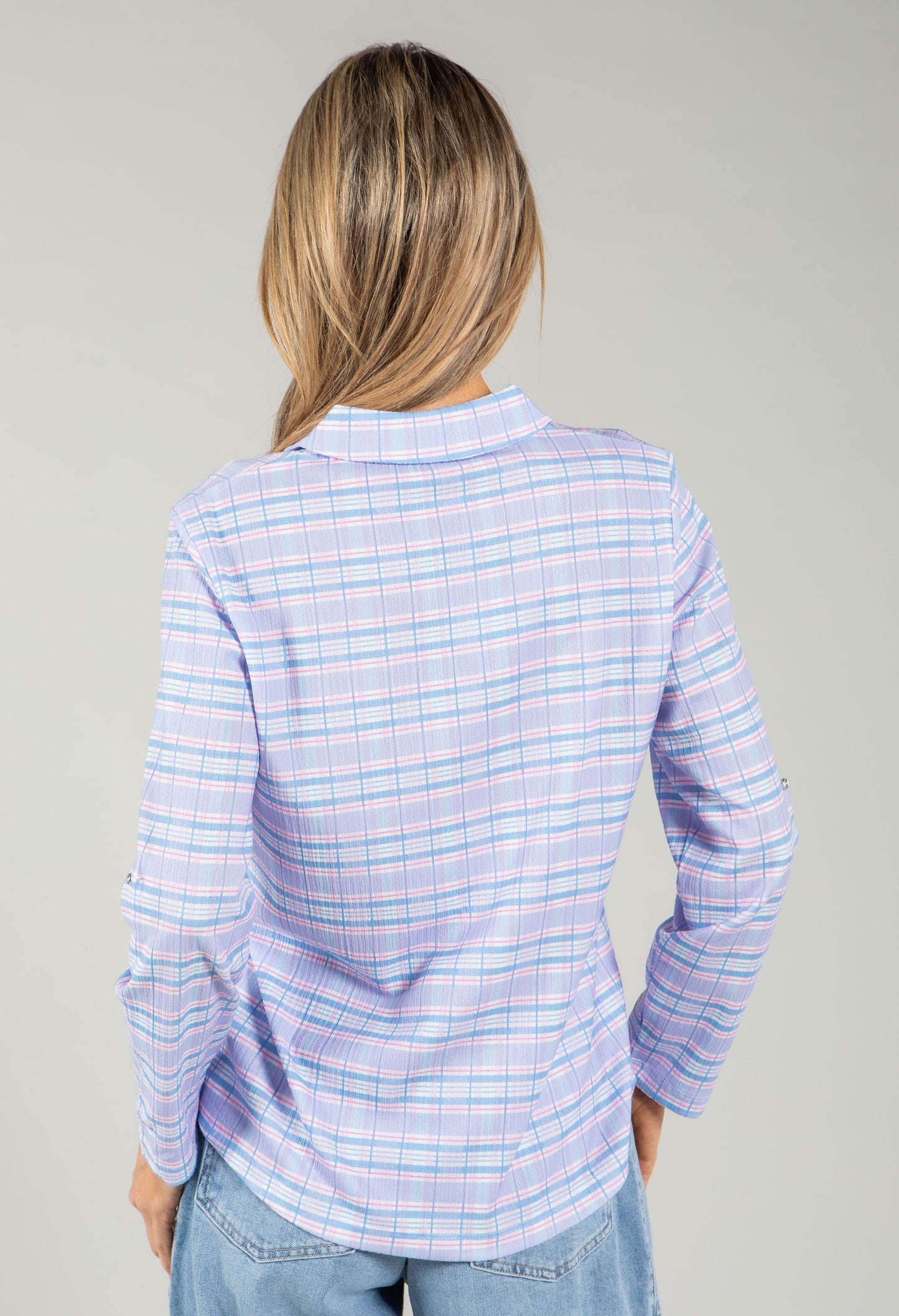 Mado Soft Check Blouse