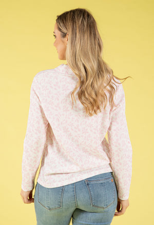 Leaf Print Blouse