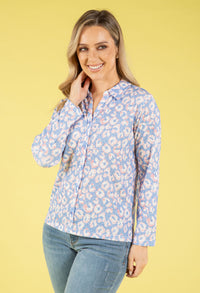 Leopard Print Blouse