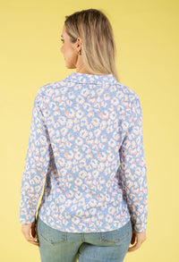 Leopard Print Blouse