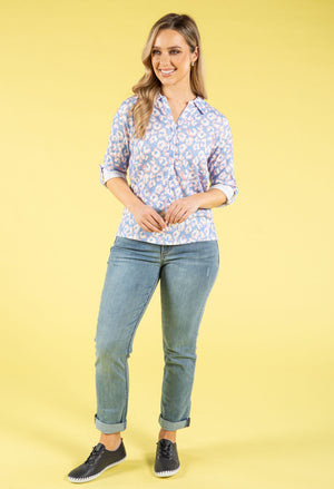 Leopard Print Blouse