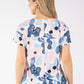 Dreamy Watercolour Print Knit Top