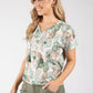 Dreamy Watercolour Print Knit Top