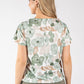 Dreamy Watercolour Print Knit Top