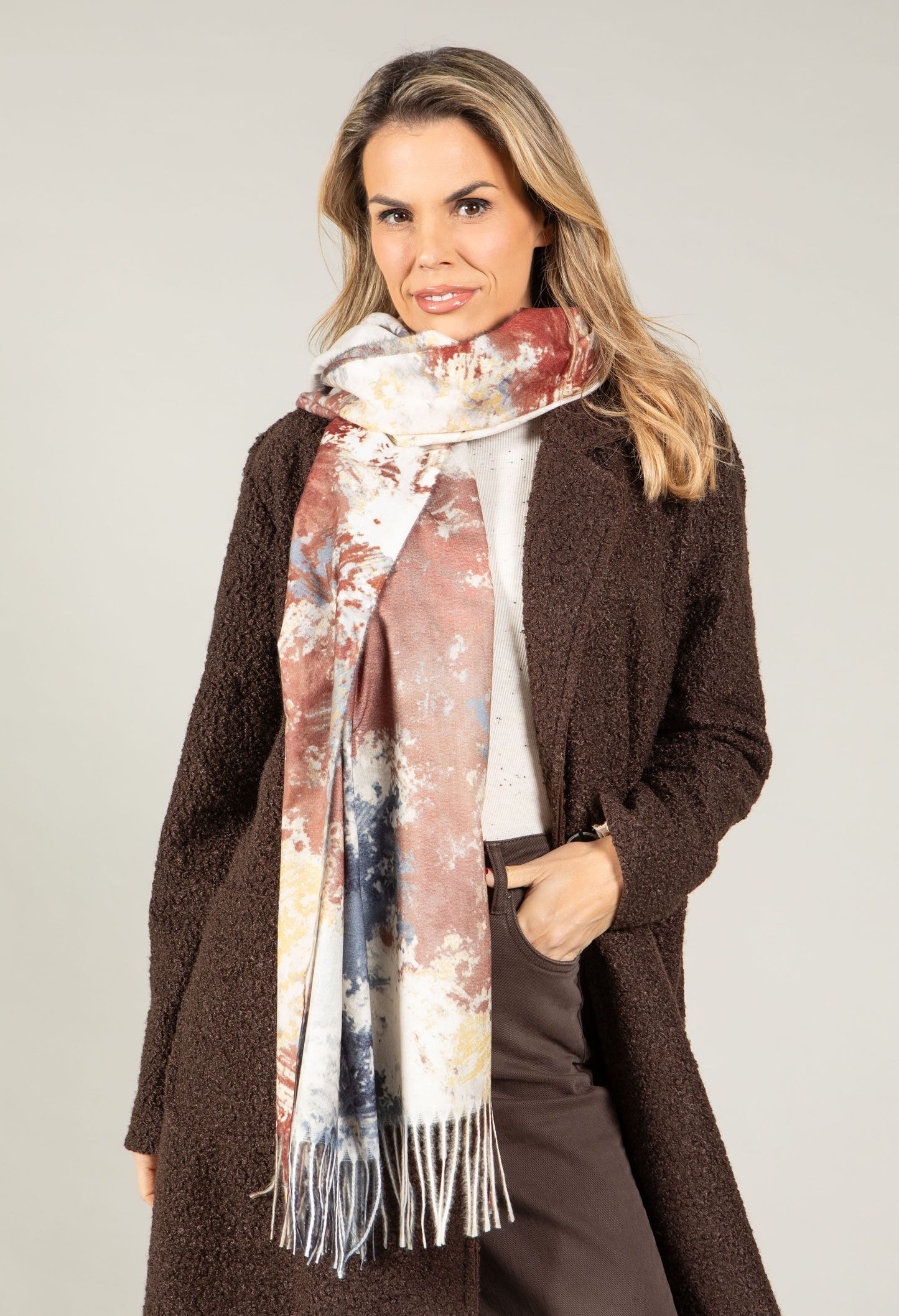 Abstract Soft Touch Scarf
