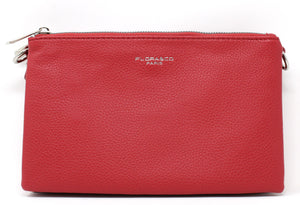 red crossbody bag