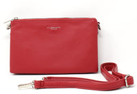 Triple Pocket Crossbody Bag