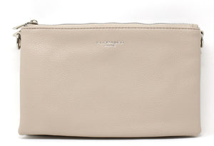 beige crossbody bag