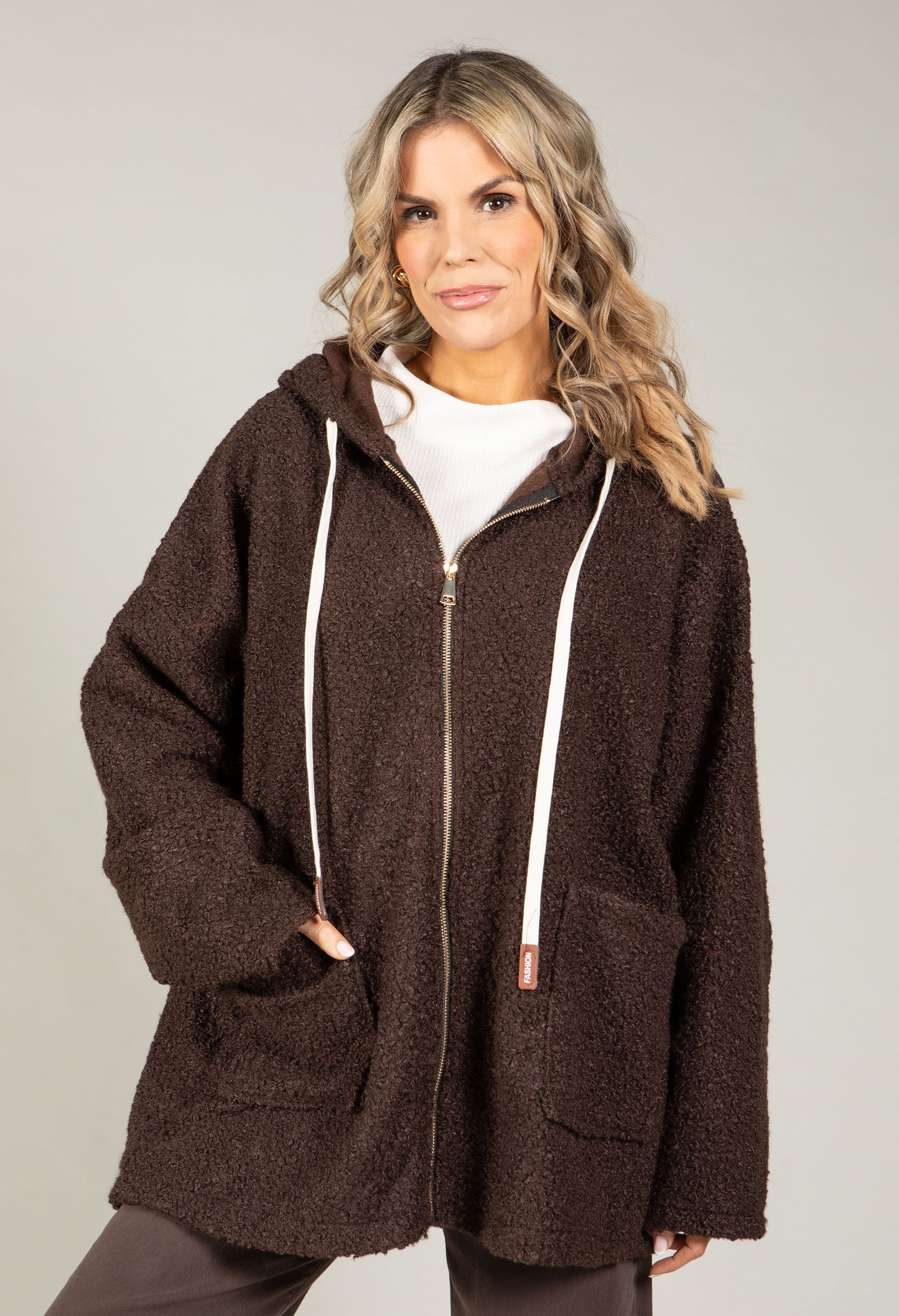 Soft Boucle Hoodie