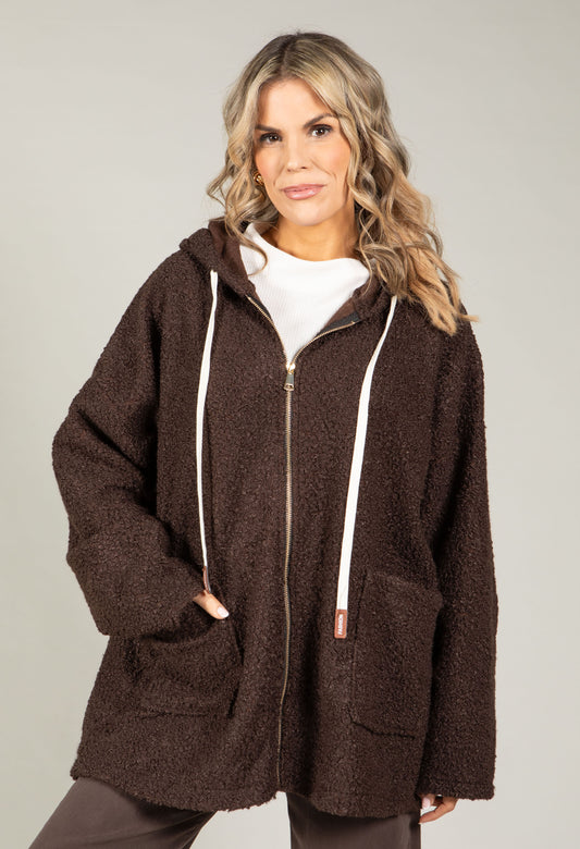 Soft Boucle Hoodie