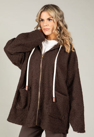 Soft Boucle Hoodie