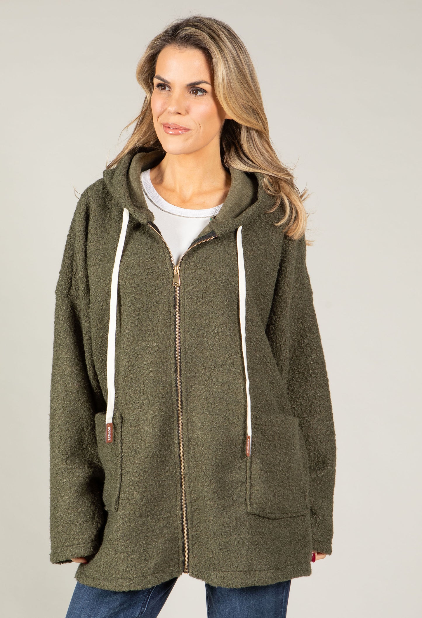 Soft Boucle Hoodie